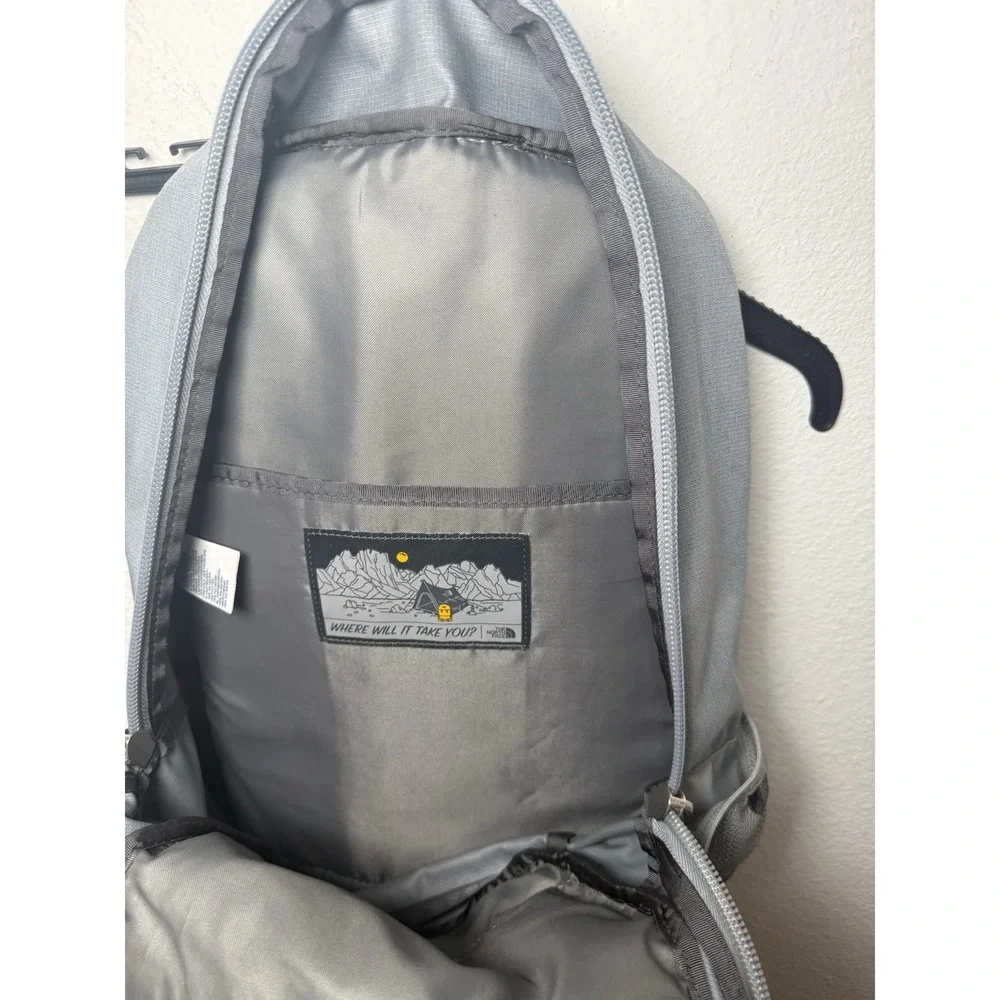 The North Face Connector Flex Vent Gray  Backpack‎ Hiking School Commute Travel